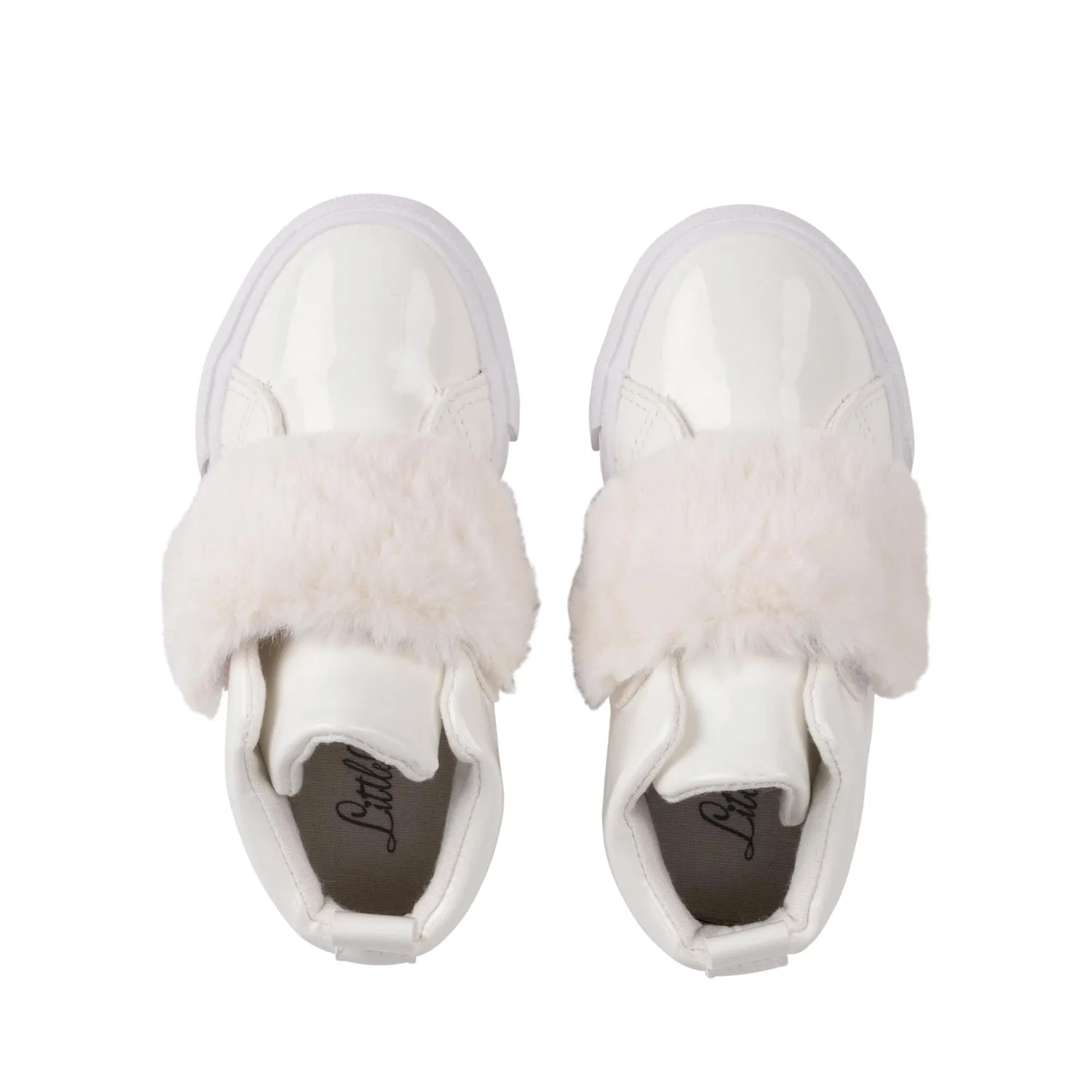 1200 Snow White Fur Boots By Adee