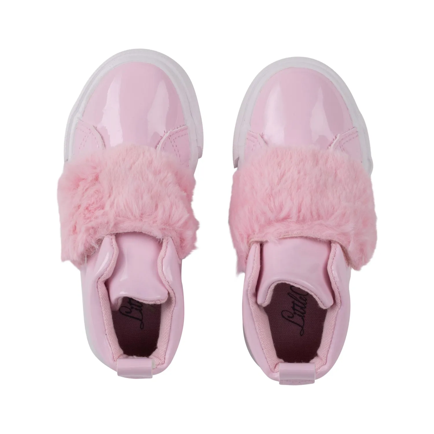 4000 Baby Pink Fur Boots By Adee