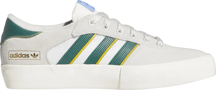 Adidas Matchbreak Super 'White Collegiate Green' Sneakers, Yellow