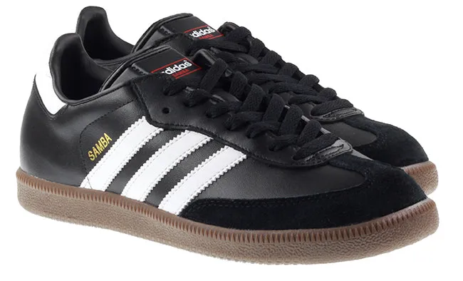 Adidas Mens Samba Black White