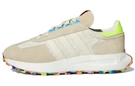 Adidas Originals Retropy E5 Pride Cream Sneakers, White/Purple