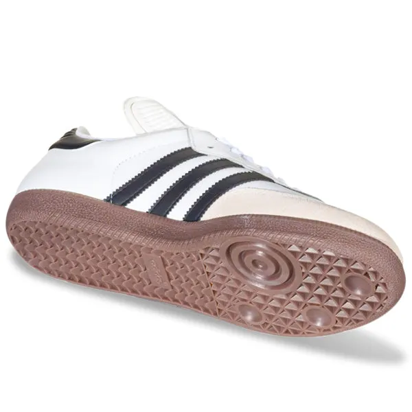 adidas Samba Classic Indoor Shoes (White/Black)