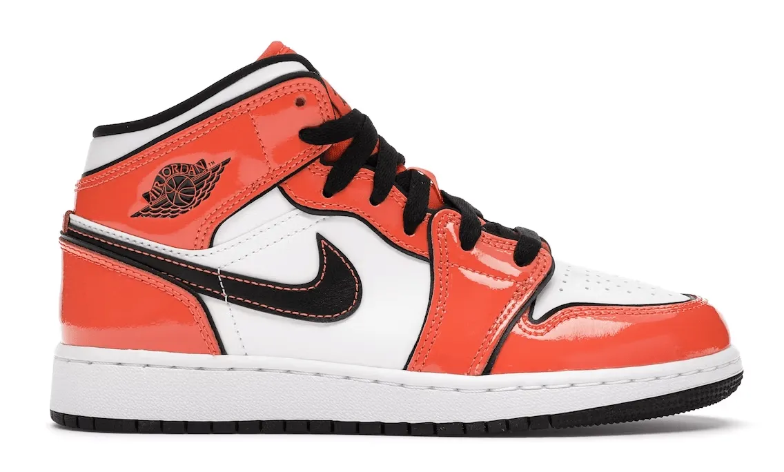 Air Jordan 1 Mid Turf Orange (GS)