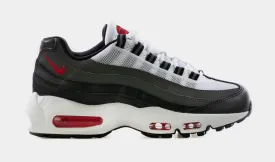 Air Max 95 Recraft Grade School Lifestyle Shoe (Gray/Red)