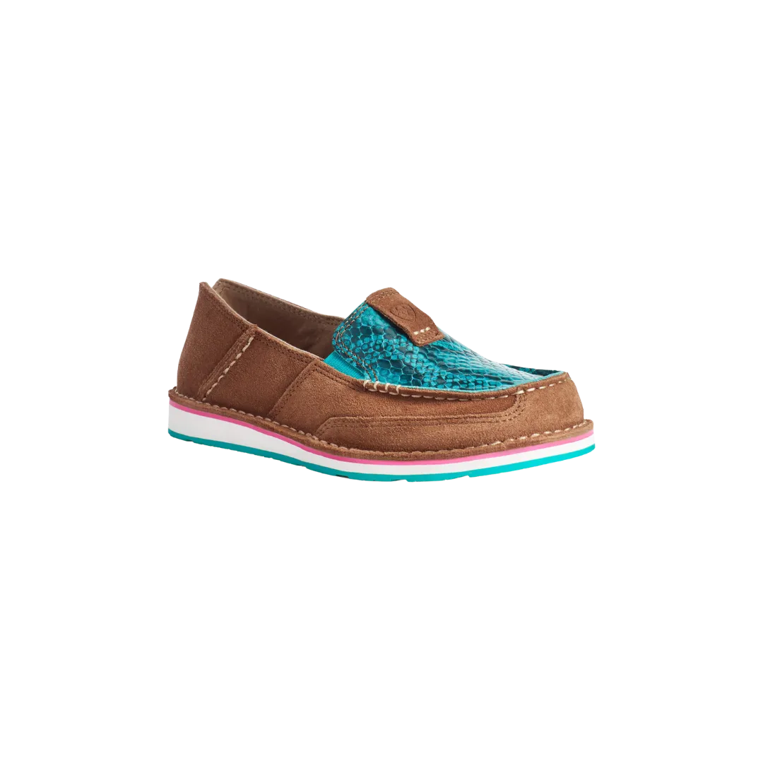 Ariat Women's Turquoise Snake Cruiser Shoes