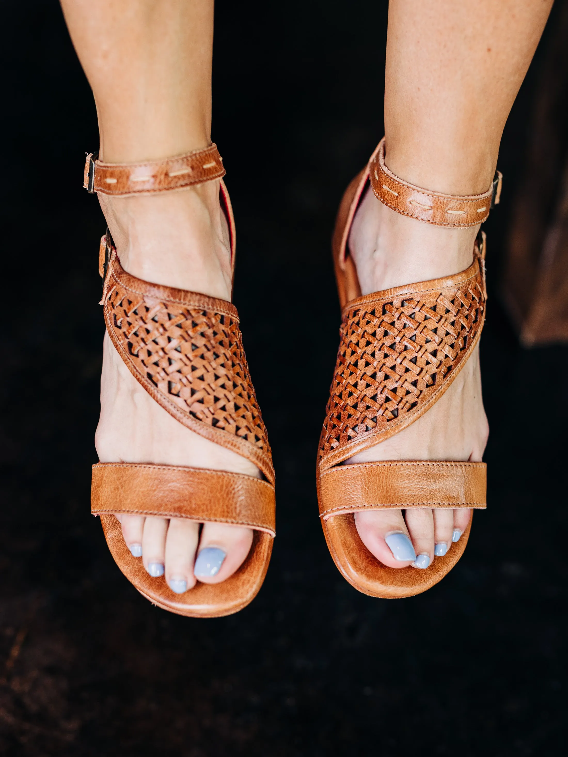 Bellatrix II Tan Rustic Sandals