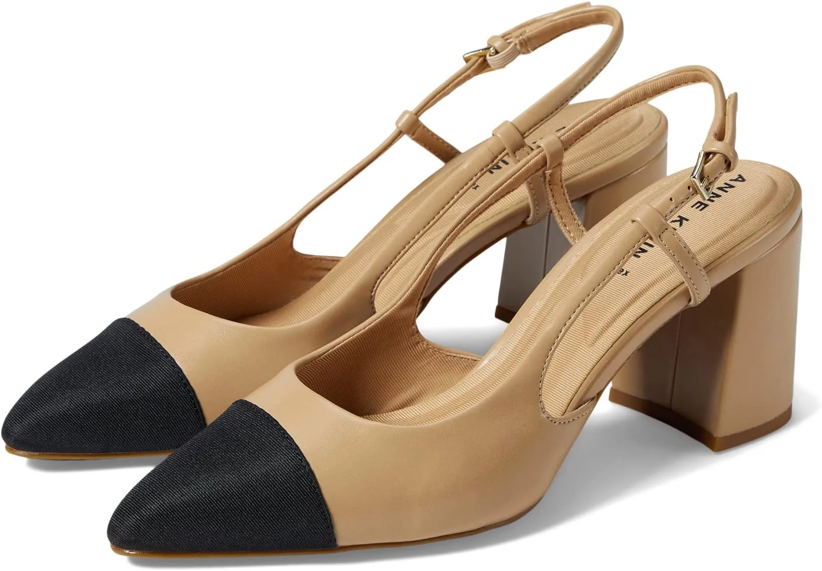 Brinlee Anne Klein shoes, Nude/Black