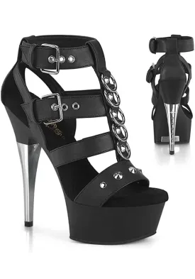 CAPTIVA-658 Black [Faux Leather] | HEELS [IN STOCK] **