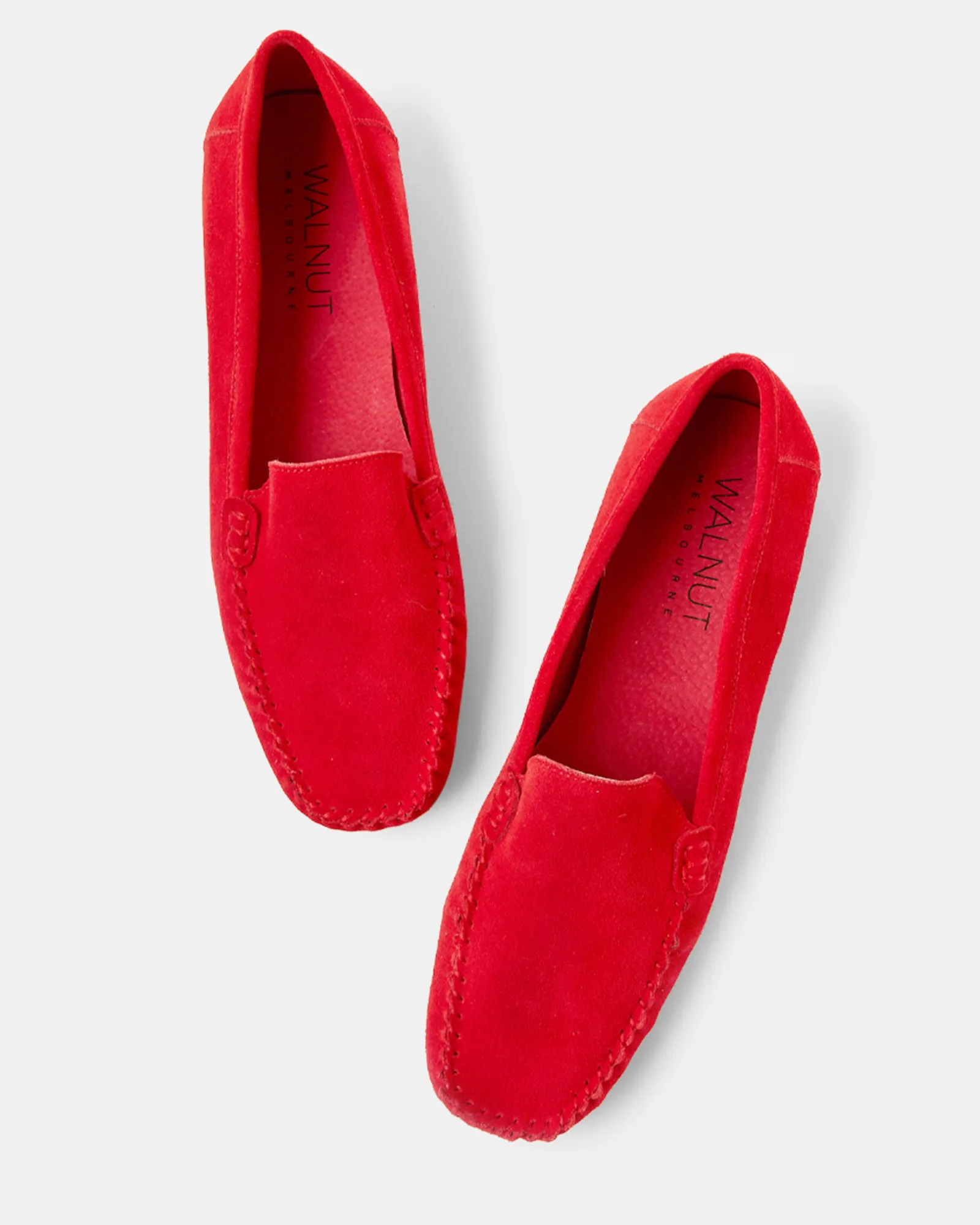 Cigar Suede Loafer - Red