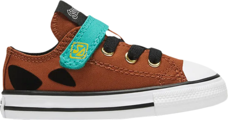 Converse Scooby-Doo x Chuck Taylor All Star Low Easy-On TD Brown Sneakers