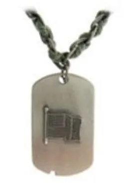 Dog Tag Necklace - American Flag