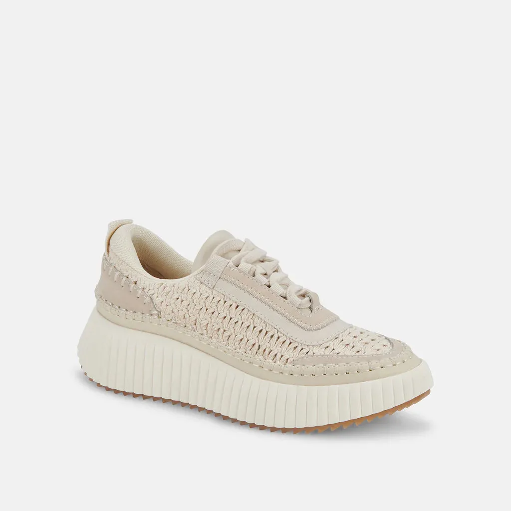 Dolen Sandstone  Knit Sneakers