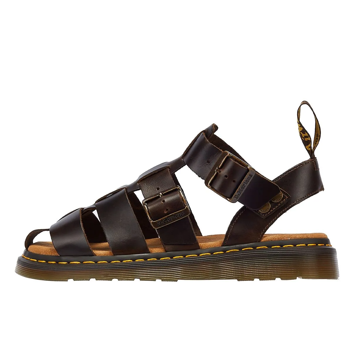 Dr. Martens Garin Brando Bracken Brown Sandals