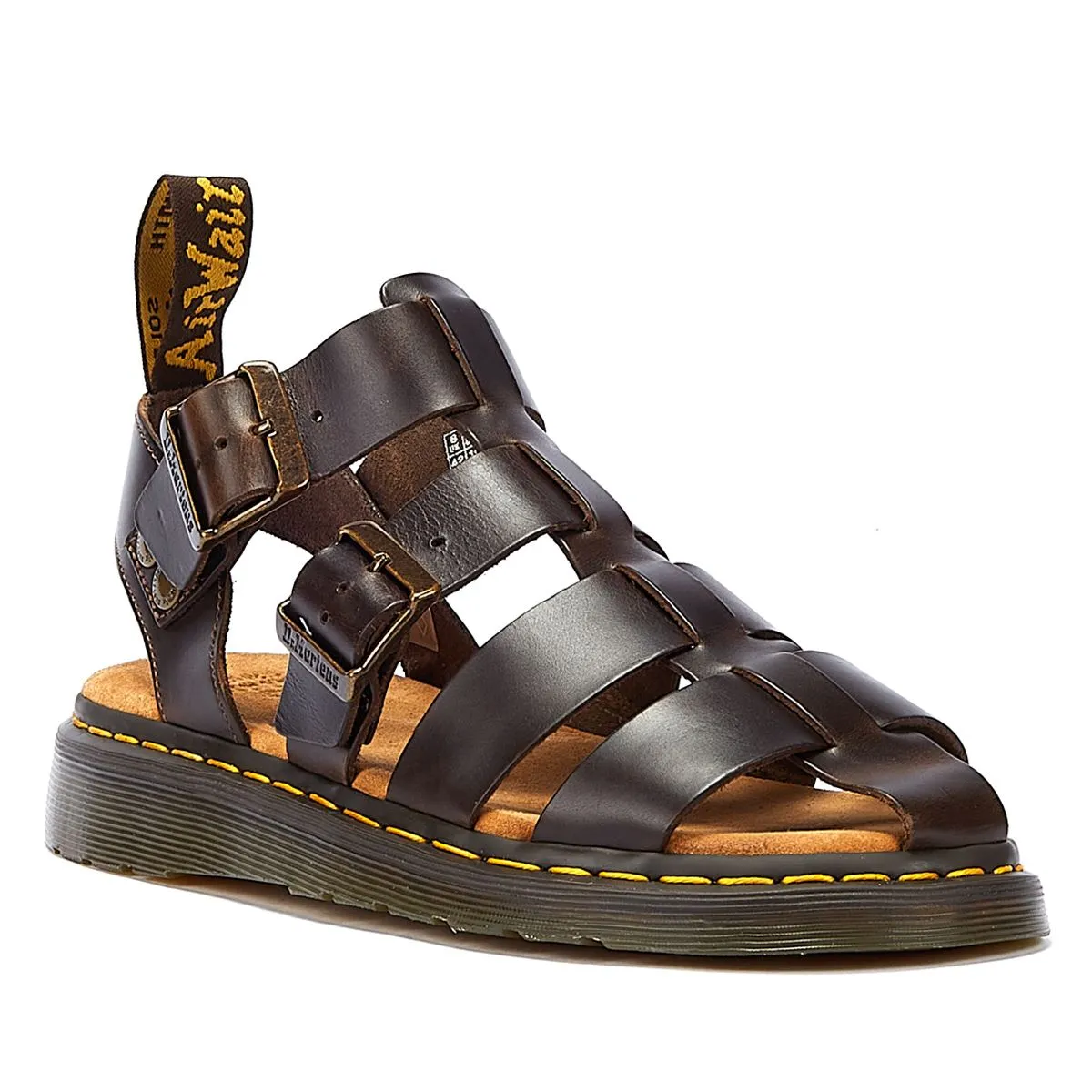 Dr. Martens Garin Brando Bracken Brown Sandals