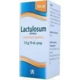 Lactulosum syrup, bowel disorders in children (including infants)