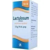 Lactulosum syrup, bowel disorders in children (including infants)