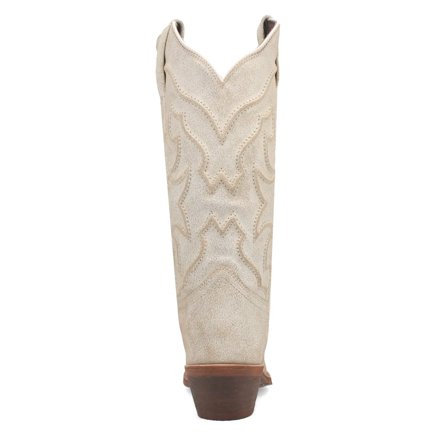 Laredo Womens Reva Bone Leather Cowboy Boots