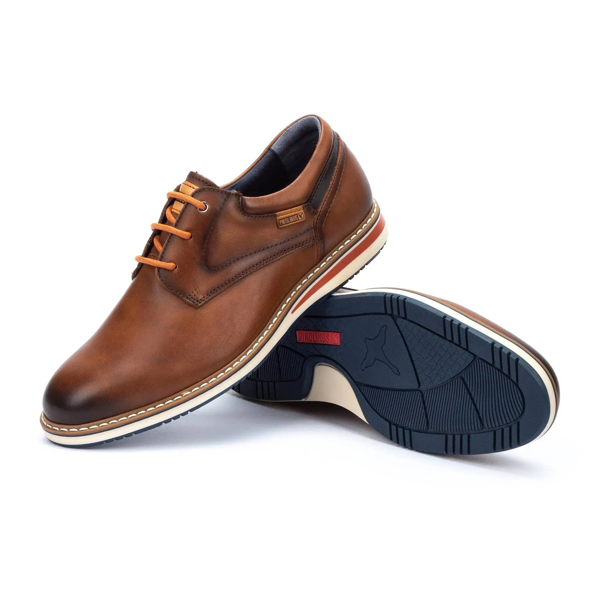 Men's Pikolinos Avila lace-up Shoes Color: Cuero