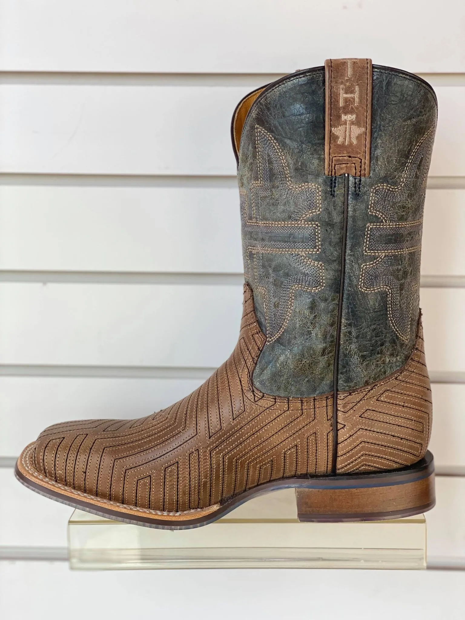 Men's Tin Haul Rowdy American Rodeo Square Toe Boot