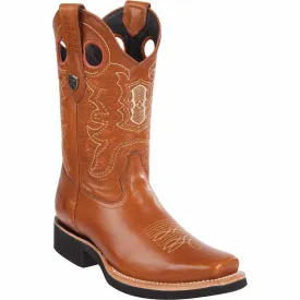 Men's Wild West Genuine Leather Rodeo Toe Boot 2813E3851