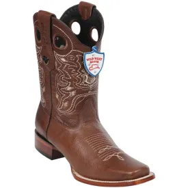 Men's Wild West Genuine Leather Rodeo Toe Boot 28182707