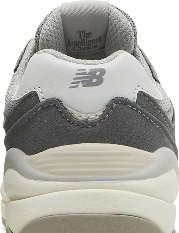 New Balance 57/40 Bungee Toddler 'Castlerock Moonbeam' sneakers, gray