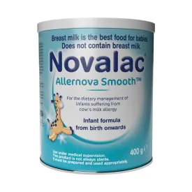 Novalac Allernova Smooth For Infants Suffering from Cow Milk Allergy 400g