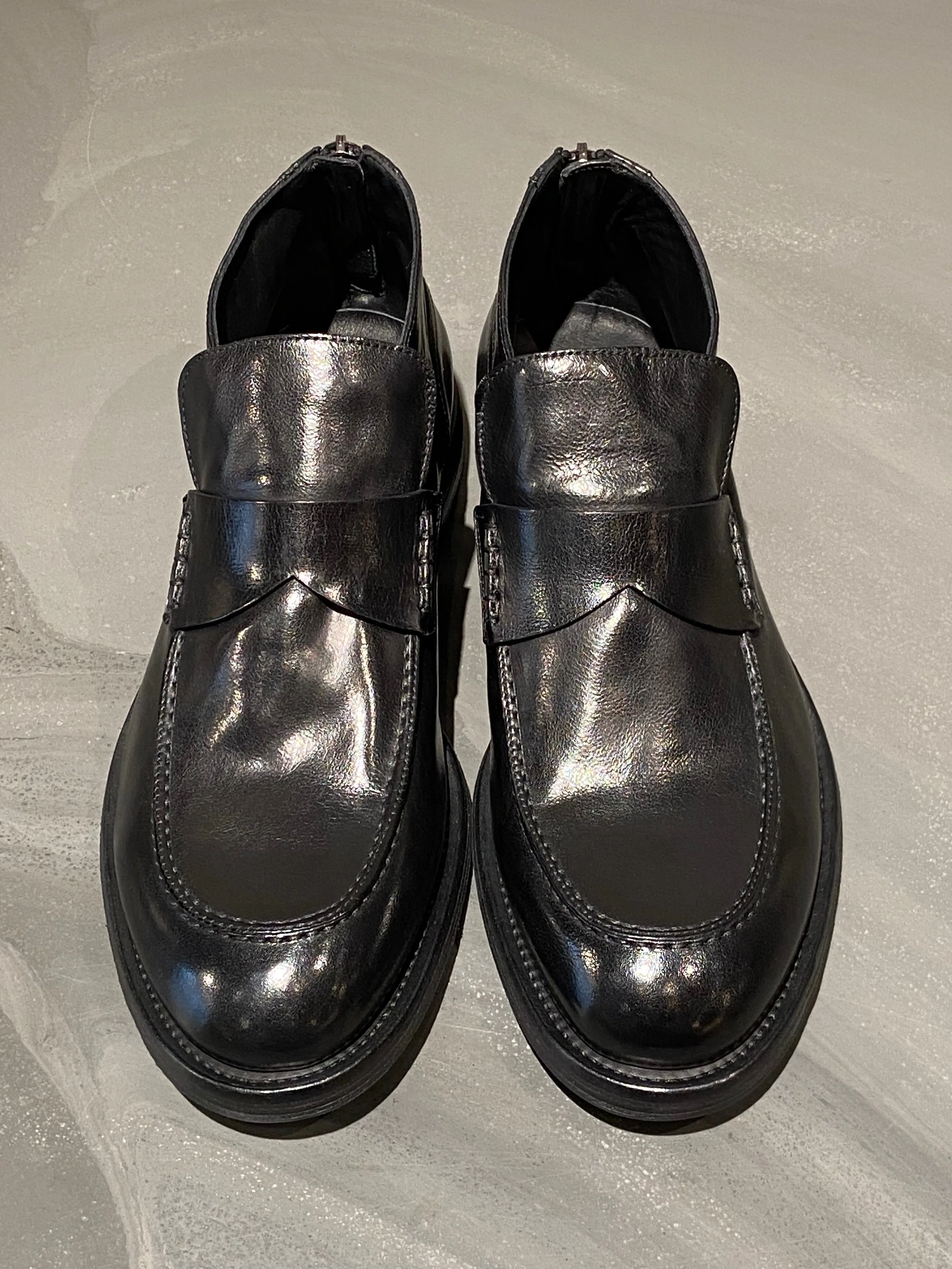 PANTANETTI MID TOP LOAFER BLACK