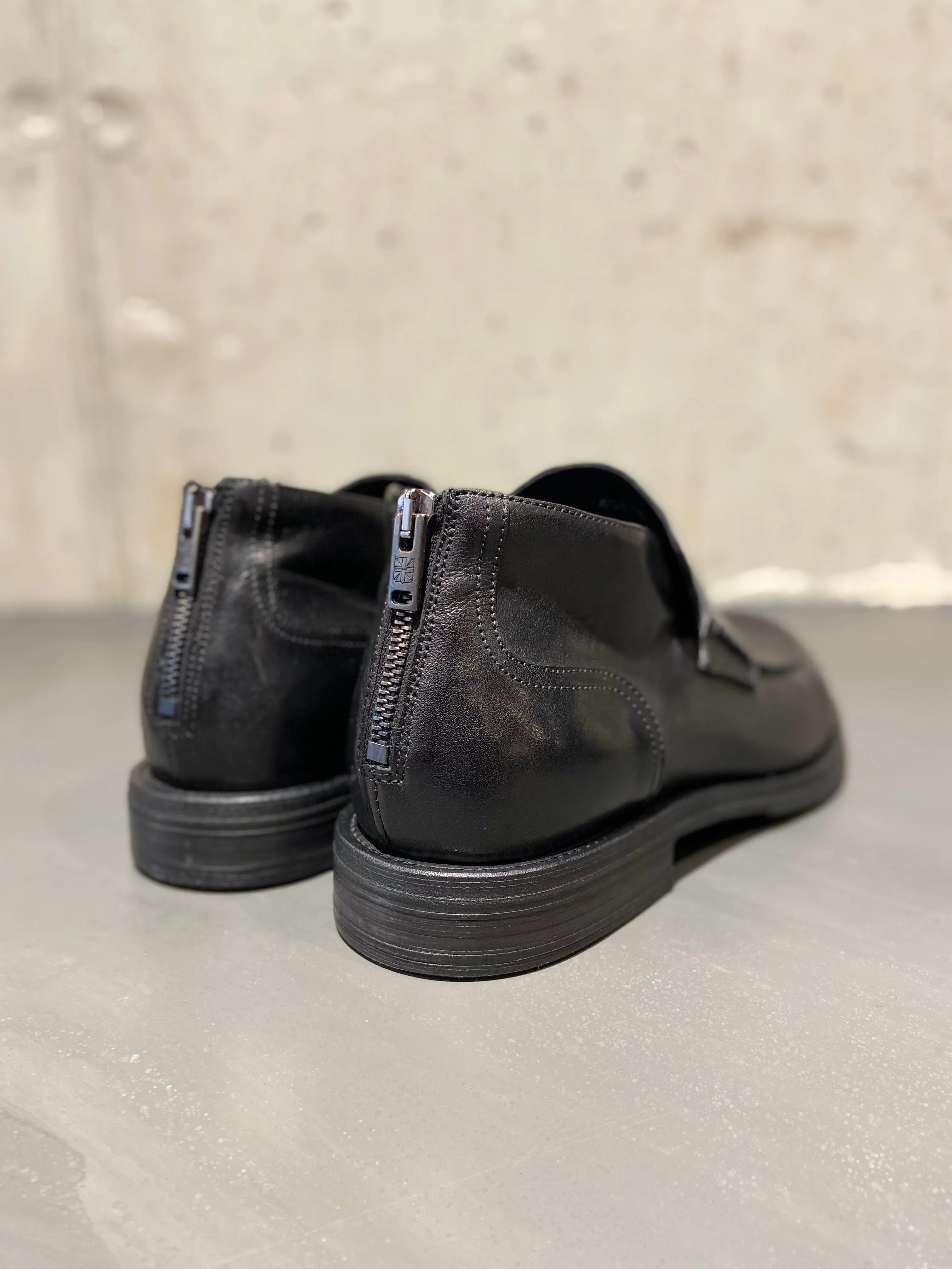 PANTANETTI MID TOP LOAFER BLACK