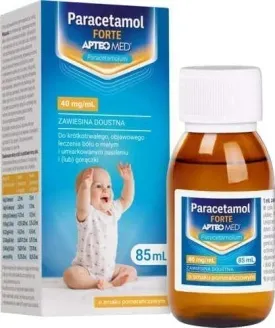 Paracetamol FORTE APTEO MED, infants pain