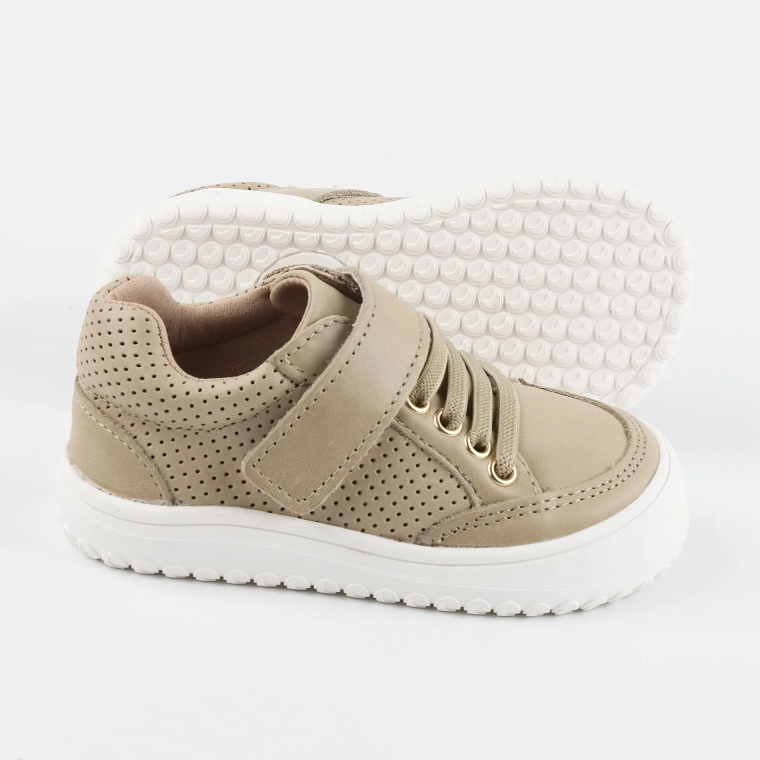 Pre-Order Play Perfect Beige Low Top {Premium Leather}