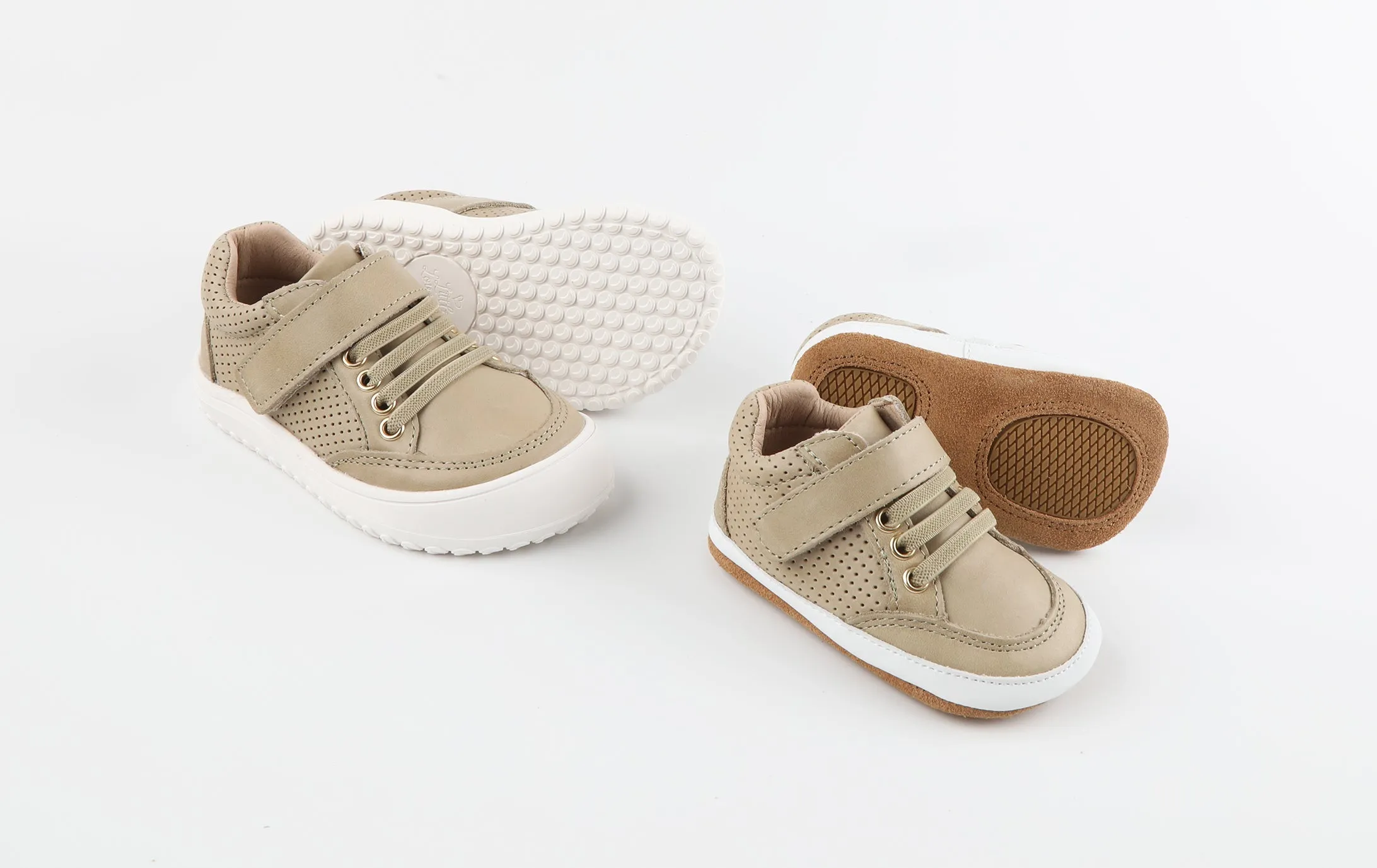 Pre-Order Play Perfect Beige Low Top {Premium Leather}