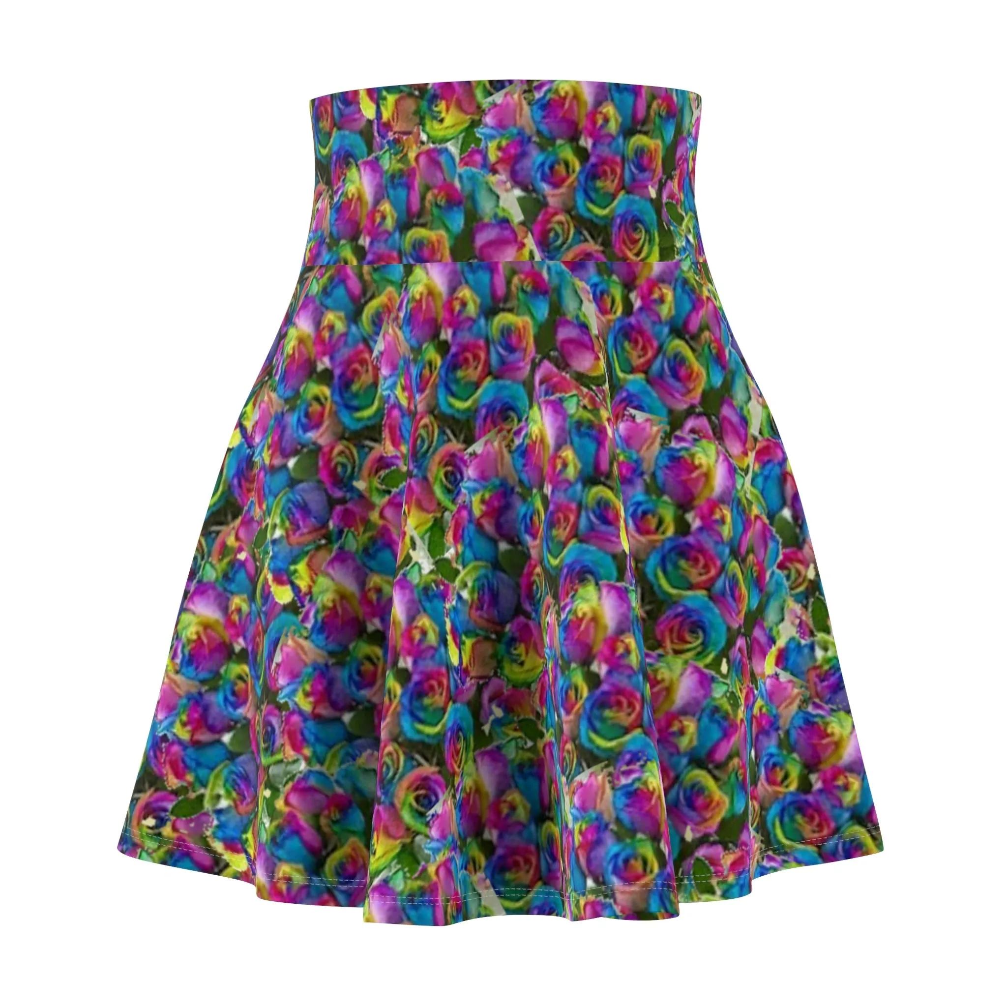 Psy-Rose Women's Skater Skirt Voluptuous ( ) Size Available