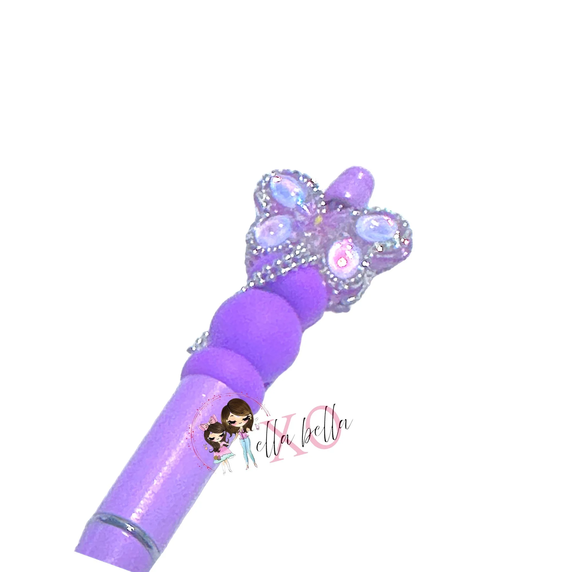 Purple Butterfly Pen