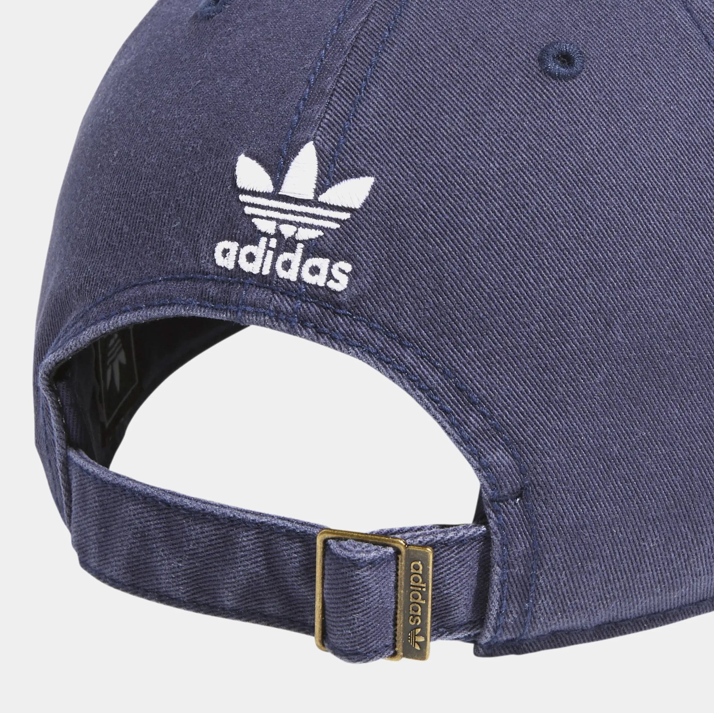 Relaxed Strap-Back Cap Mens Hat (Navy Blue)