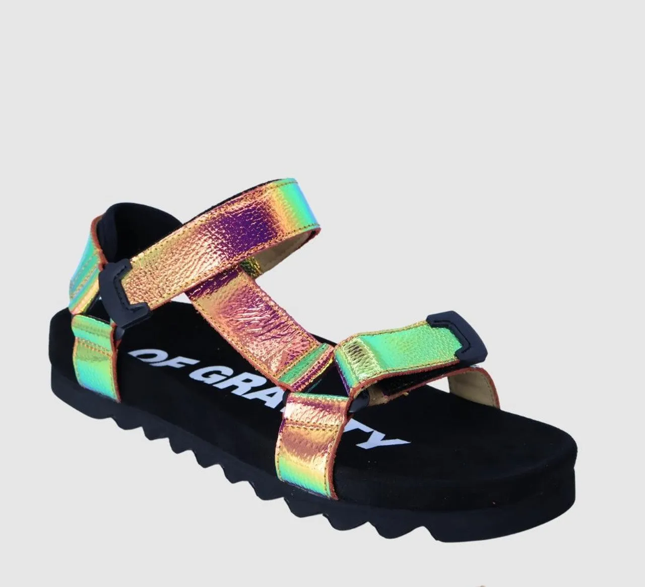 Rollie Sandal Tooth Wedge - Sunset Chrome