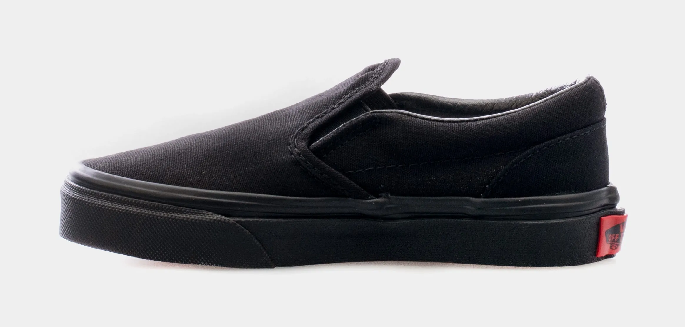 Slip On Preschool Skate Shoes (Black)