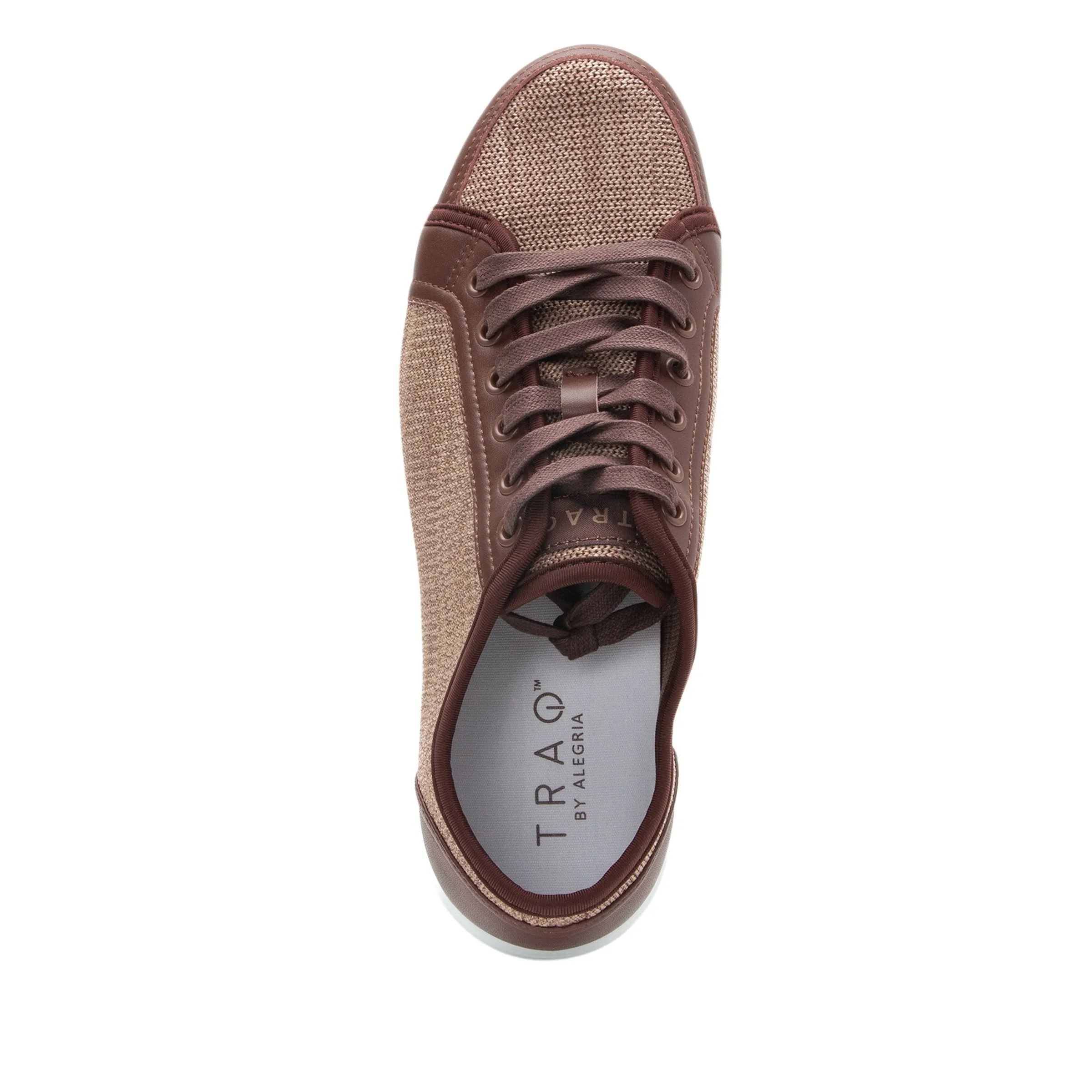 SNEAQ WASHED BROWN MENS