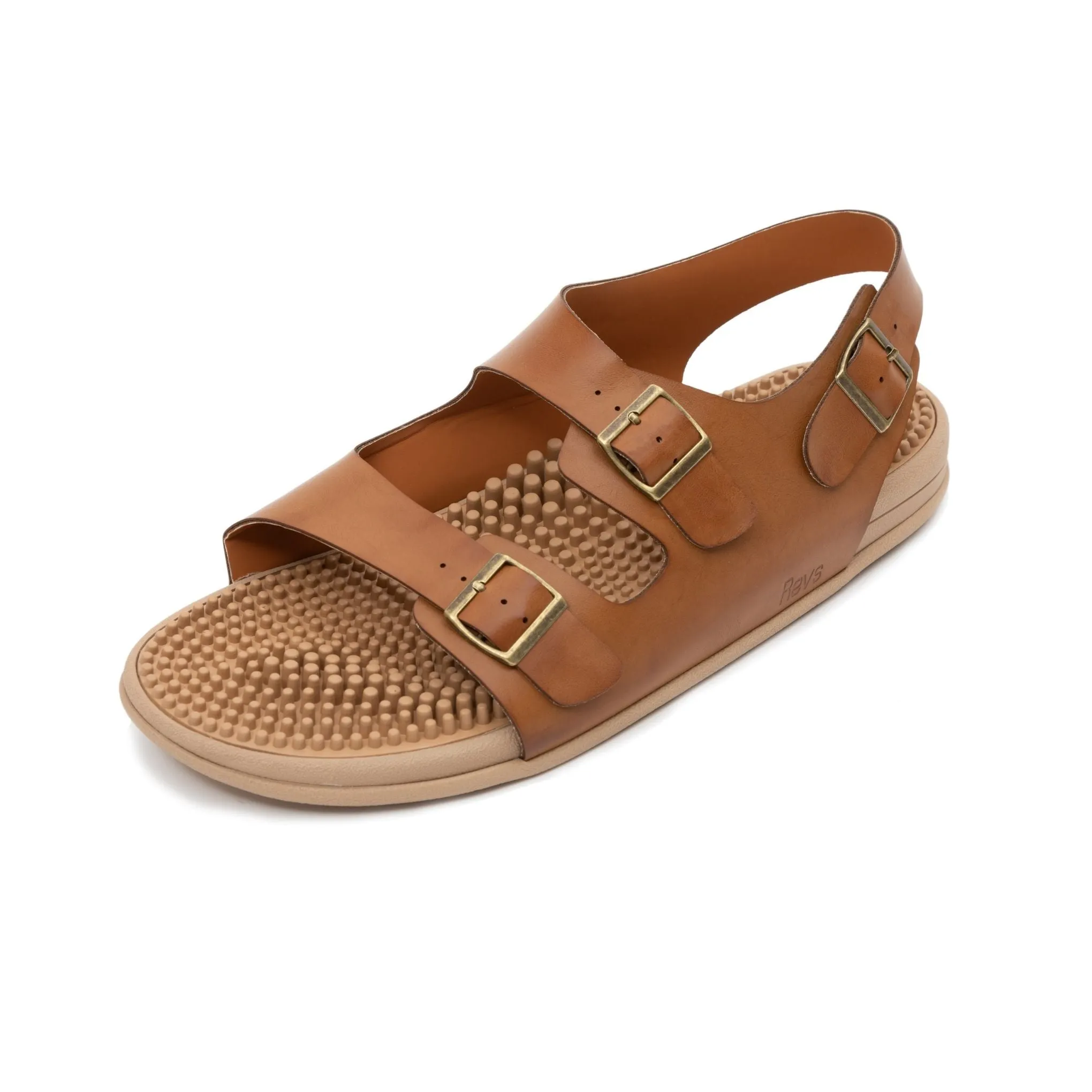 Trek – Brown Reflexology Walking Sandals (Factory Seconds)