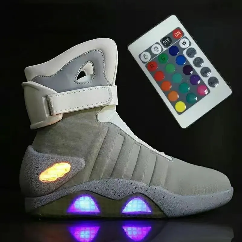 Trendy USB LED Shoes with Remote Control