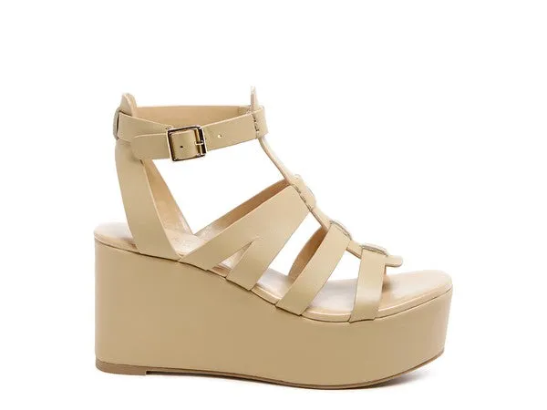 Windrush Cage Leather Sandals