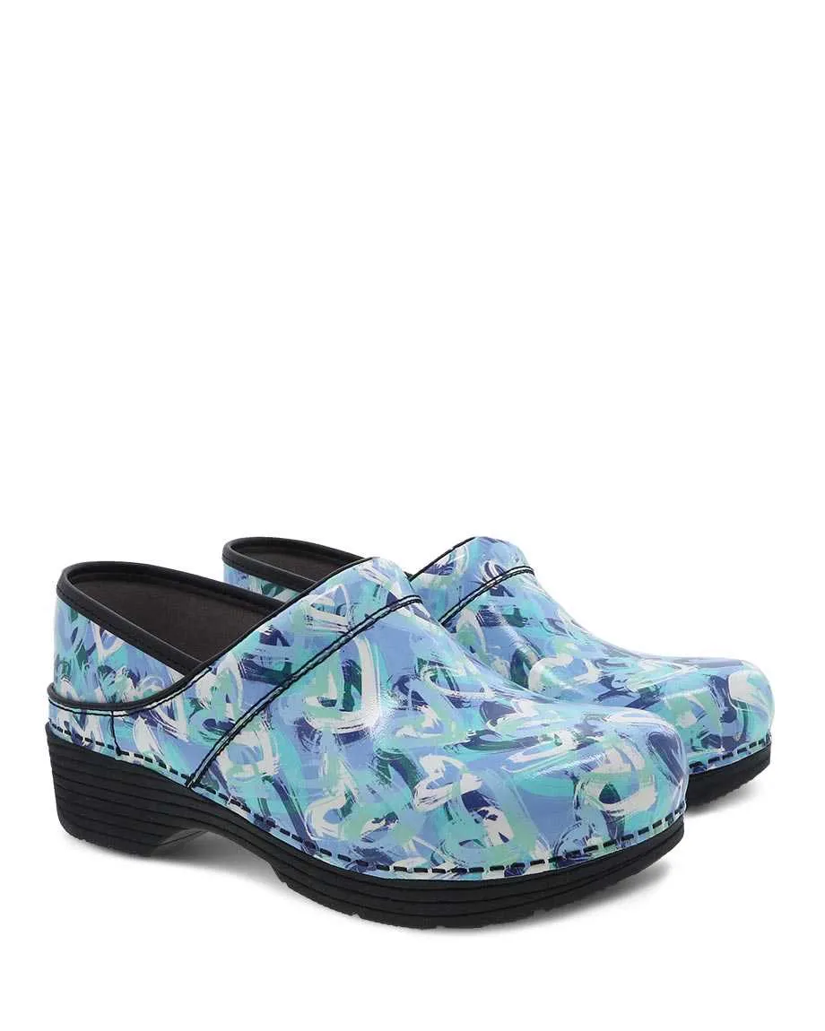 Women's Dansko LT Pro Color: Blue Heart Patent